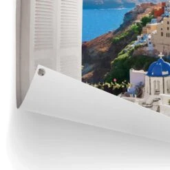 Tuinposter Santorini 60x80 Cm Blauw 8 Tuinposter Santorini 60x80 Cm Blauw -Tuinwinkel 1000042898 0102