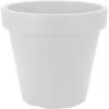Prosperplast Bloempot - Wit - Kunststof - 25 Cm -Tuinwinkel 1000042921