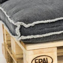 Unique Living Rugkussen Manouk Donkergrijs - 120 X 40 Cm -Tuinwinkel 1000045305 0102