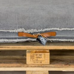 Unique Living Rugkussen Manouk Grijs - 120 X 40cm -Tuinwinkel 1000045307 0103