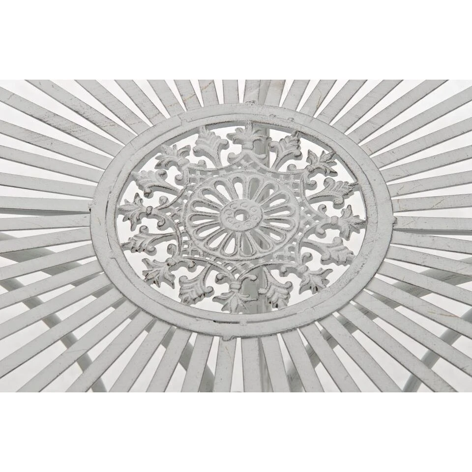 Clp Tuintafel Hari Antiek Wit 6 Clp Tuintafel Hari Antiek Wit - Afbeelding 4