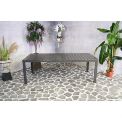 SenS-Line Jerry Tuintafel Antraciet - 220x100 Cm 8 SenS-Line Jerry Tuintafel Antraciet - 220x100 Cm -Tuinwinkel 1000048263 0102