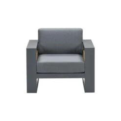 Garden Impressions Solo Lounge Fauteuil - Carbon Black/Mystic Grey -Tuinwinkel 1000048695 0102