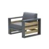 Garden Impressions Solo Lounge Fauteuil - Carbon Black/Mystic Grey -Tuinwinkel 1000048695