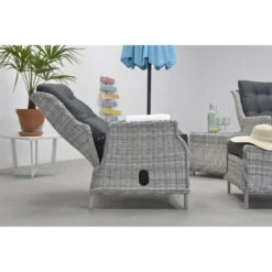 Garden Impressions Santa Rosa Relax Lounge Tuinstoelen - Grijs -Tuinwinkel 1000052351 0103