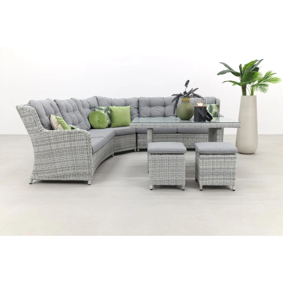 Suns Richmond Lounge Diningset - Pearl 6 Suns Richmond Lounge Diningset - Pearl - Afbeelding 4