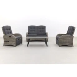 VDG Casablanca/Azoren Stoel-bank Verstelbare Loungeset - 4-delig -Tuinwinkel 1000053060 0101