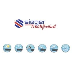 Sieger Boulevard Klaptafel 120x80 Cm - Antraciet Vivodur -Tuinwinkel 1000053242 0101