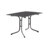 Sieger Boulevard Klaptafel 120x80 Cm - Antraciet Vivodur 2 Sieger Boulevard Klaptafel 120x80 Cm - Antraciet Vivodur -Tuinwinkel 1000053242