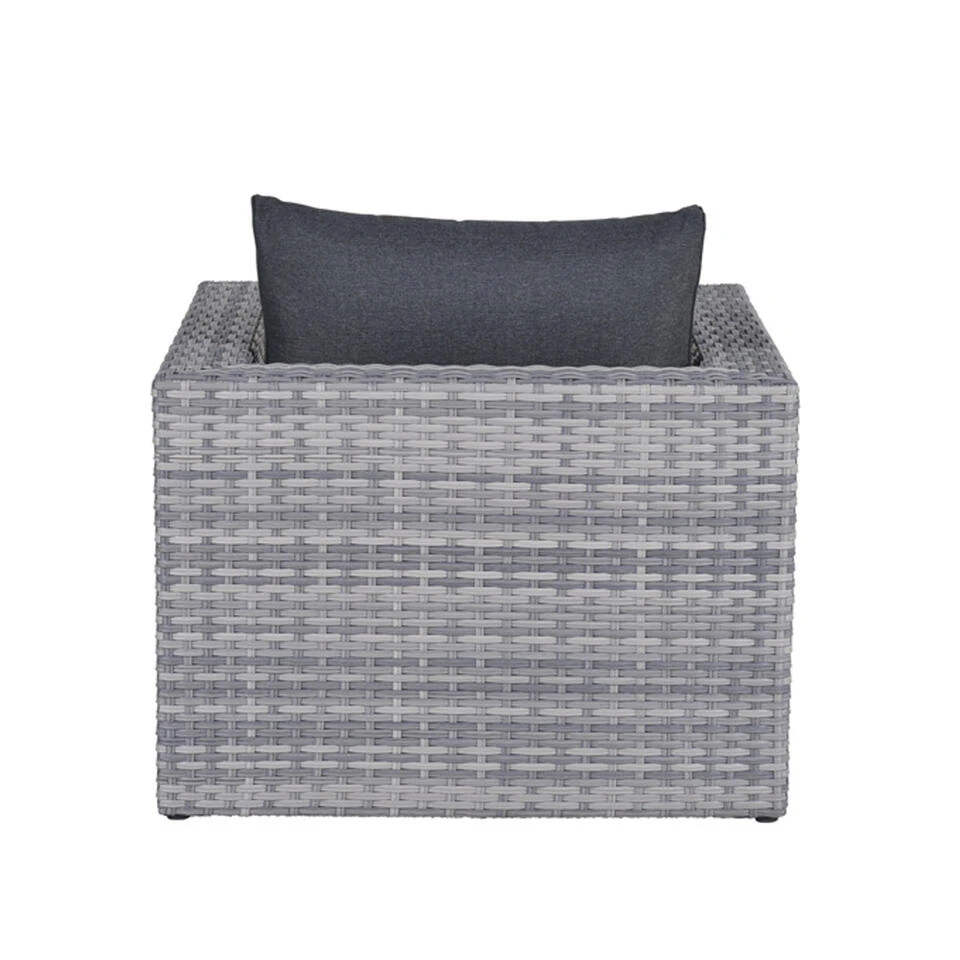 Garden Impressions Carlo Lounge Tuinstoel - Licht Grijs 5 Garden Impressions Carlo Lounge Tuinstoel - Licht Grijs - Afbeelding 3