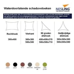 Nesling Coolfit 3x5 Antraciet -Tuinwinkel 1000054049 0103