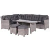 Westminster Lounge Dining Set Links - Organic Grey -Tuinwinkel 1000054166