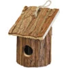Boon Vogelhuisje - Bruin - Hout - Nestkastje Kleine Vogels - 16 Cm -Tuinwinkel 1000058120