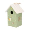 Boltze Vogelhuisje - Groen Met Wit Dak - Hout Nestkastje - 22 Cm 1 Boltze Vogelhuisje - Groen Met Wit Dak - Hout Nestkastje - 22 Cm -Tuinwinkel 1000058132
