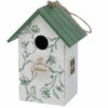 Boltze Vogelhuisje - Wit Met Groen - Houten Nestkastje - 22 Cm 2 Boltze Vogelhuisje - Wit Met Groen - Houten Nestkastje - 22 Cm -Tuinwinkel 1000058176