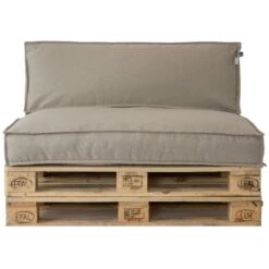 2L Home & Garden Palletkussenset Metro Lounge Beige - 2 Delige Set -Tuinwinkel 1000058821 0102