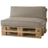2L Home & Garden Palletkussenset Metro Lounge Beige - 2 Delige Set 2 2L Home & Garden Palletkussenset Metro Lounge Beige - 2 Delige Set -Tuinwinkel 1000058821