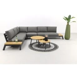 4 Seasons Empire Platform Loungeset 6-delig Met Mindo Tafels Rond -Tuinwinkel 1000060173 0103