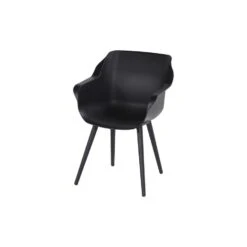 Hartman Sophie Studio Dining Armstoel - Carbon Black - Set Van 2 -Tuinwinkel 1000073151 0102