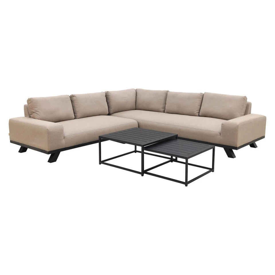 VDG Barcelona Sunbrella Loungeset - Taupe 3 VDG Barcelona Sunbrella Loungeset - Taupe