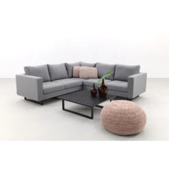 VDG Cuba Loungeset - Sunbrella - Light Grey -Tuinwinkel 1000073164 0102