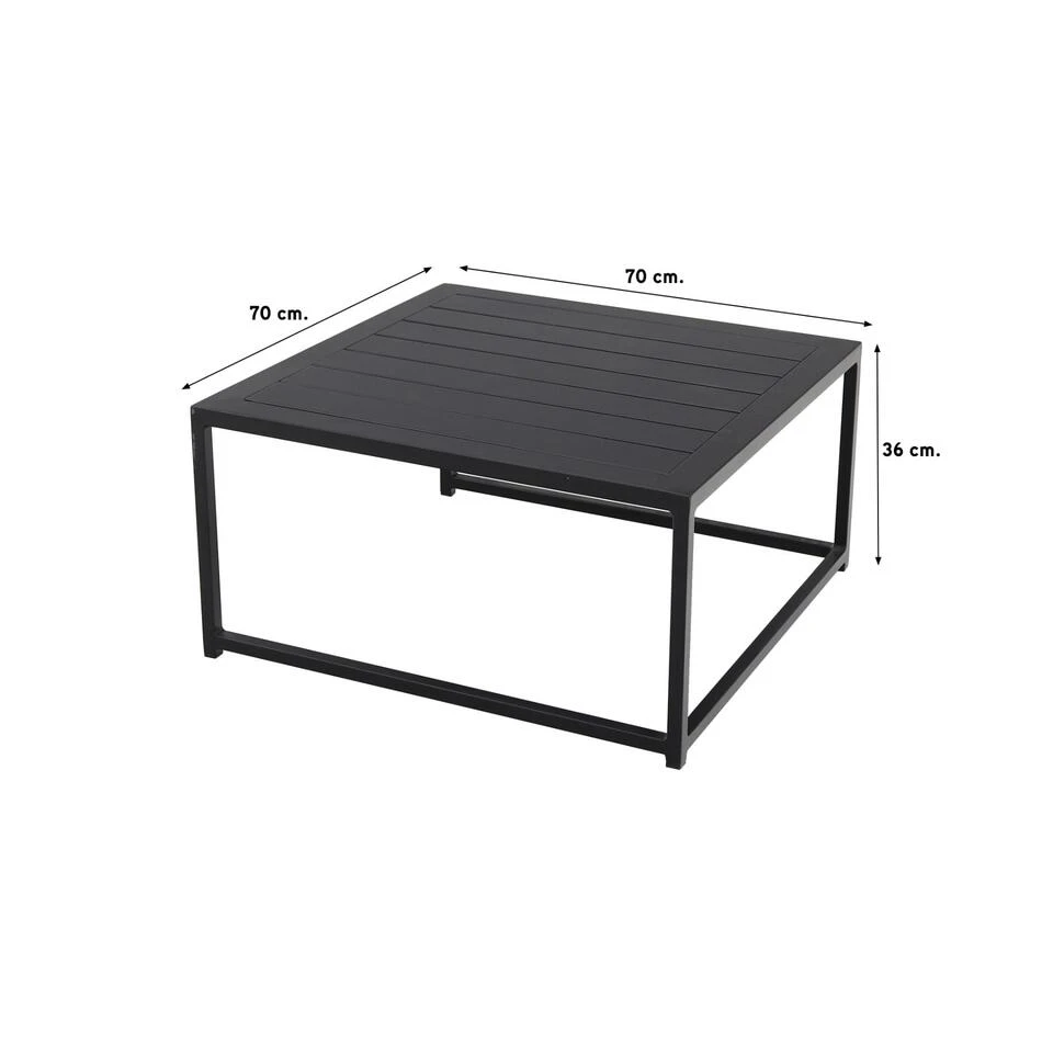 VDG Boavista/Royalty Sunbrella Loungeset - Grey - 5-delig - Links 5 VDG Boavista/Royalty Sunbrella Loungeset - Grey - 5-delig - Links - Afbeelding 3