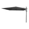 Platinum Challenger Zweefparasol T1 Premium 4x3 M. - Faded Black -Tuinwinkel 1000073289
