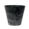 Ter Steege Plantenpot/bloempot - Natuursteen Look - Zwart - D17 X H 24 Cm -Tuinwinkel 1000073753