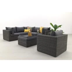 Suns Loungeset Garda Inclusief Fauteuil - Antraciet -Tuinwinkel 1000074426 0103