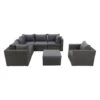 Suns Loungeset Garda Inclusief Fauteuil - Antraciet 2 Suns Loungeset Garda Inclusief Fauteuil - Antraciet -Tuinwinkel 1000074426