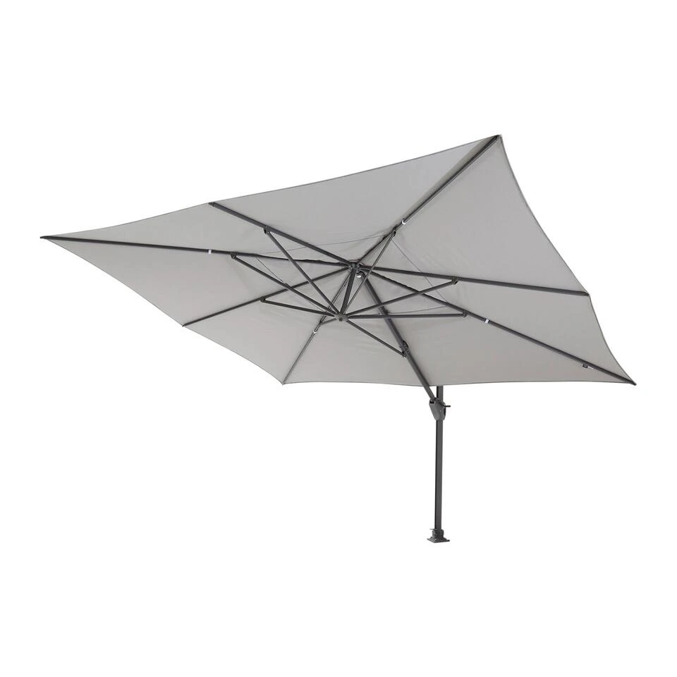 4-Seasons Hacienda Zweefparasol 300x400 Cm. - Mid Grey 3 4-Seasons Hacienda Zweefparasol 300x400 Cm. - Mid Grey