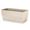 Prosperplast Bloempot - Kunststof - Creme-beige - 29 X 14 X 13,6 Cm -Tuinwinkel 1000077307