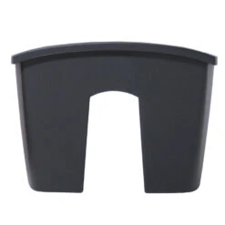 Prosperplast Plantenbak - Railing - Kunststof - 39 Cm - Antraciet