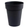 EDA Plantenpot/bloempot Toscane - Antraciet - Kunststof - D44 X H53 Cm -Tuinwinkel 1000077442