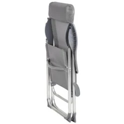 Tectake - Kampeerstoelen - Campingstoel - Tuinstoel - Set Van 4 - Grijs -Tuinwinkel 1000078034 0103