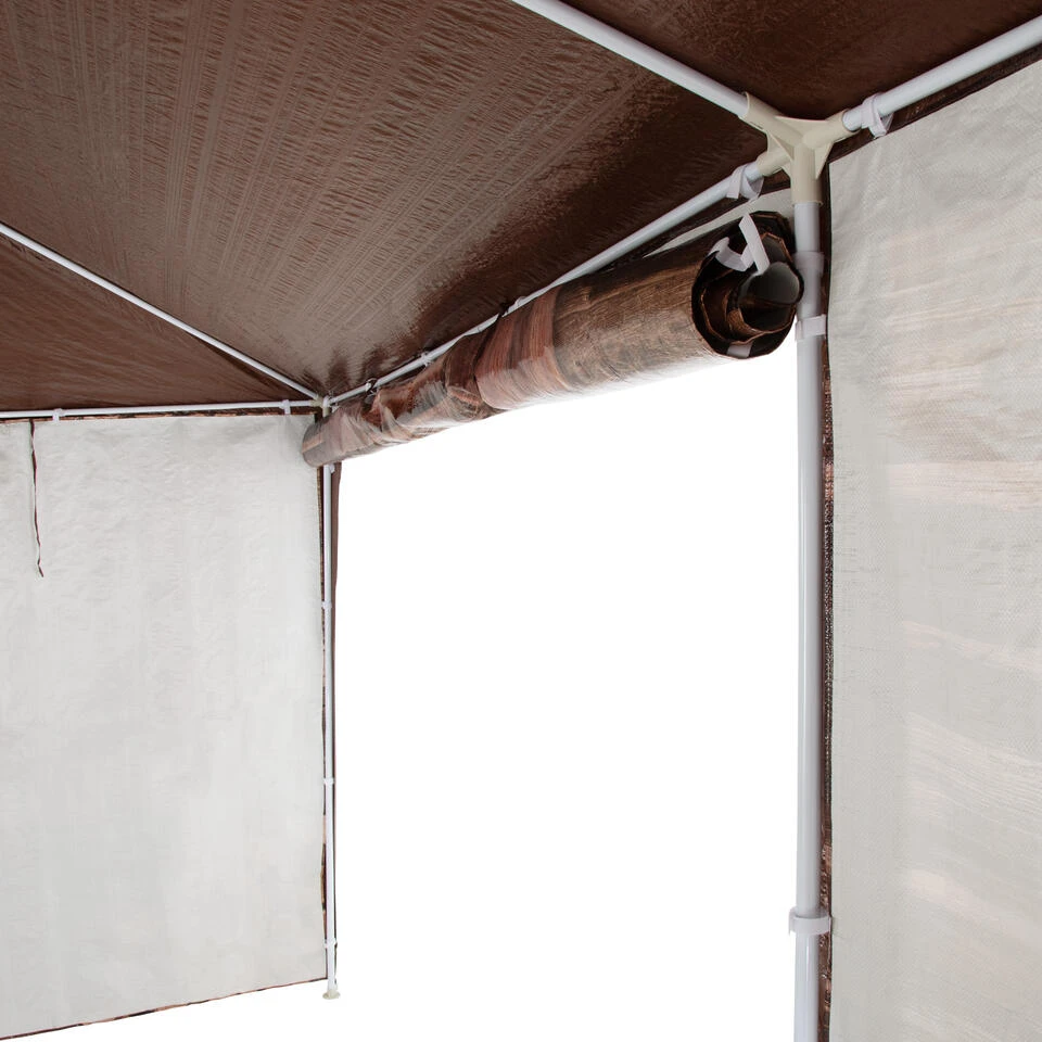 Tectake - Paviljoen Partytent Alpenhut - 9x3 M - 8 Zijdelen - 5 Tectake - Paviljoen Partytent Alpenhut - 9x3 M - 8 Zijdelen - - Afbeelding 3