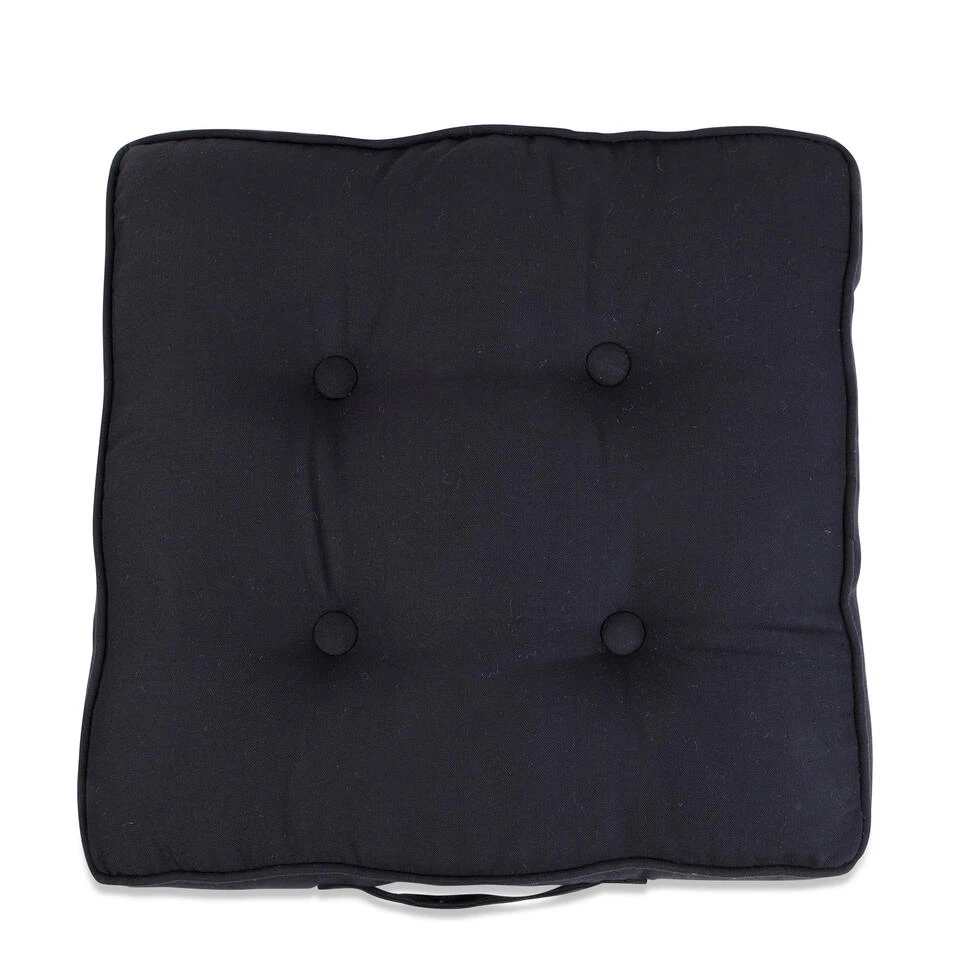 In The Mood Collection Tivoli Matraskussen - L45 X B45 Cm - Antraciet 3 In The Mood Collection Tivoli Matraskussen - L45 X B45 Cm - Antraciet