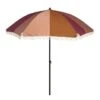 In The Mood Collection Parasol Gestreept - H238 X Ø220 Cm - Roze -Tuinwinkel 1000079080