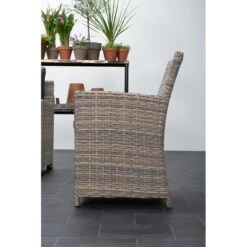 Garden Impressions Alaska Lounge Dining Tuinstoel -vintage Willow -Tuinwinkel 1000079425 0103