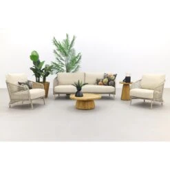 4 Seasons Outdoor Puccini/Pablo Stoel-bank Loungeset - 5-delig -Tuinwinkel 1000080778 0103