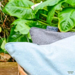 Madison - Bankkussen 110x48 - Zilver - Silver Recycled Canvas -Tuinwinkel 1000081729 0102