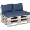 Madison Palletkussen Set 3 Delig Lounge Panama Blauw -Tuinwinkel 1000085838
