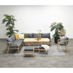 Garden Impressions Alora Lounge Dining Set 5-delig L-donker Grijs 7 Garden Impressions Alora Lounge Dining Set 5-delig L-donker Grijs -Tuinwinkel 1000087000 0102