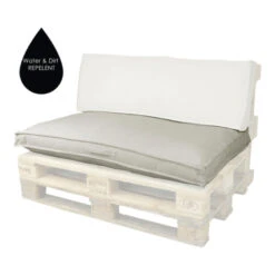 Unique Living Unique Rugkussen Luanda Licht Grijs - 120 X 40 Cm