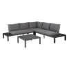 Exotan Loungeset Incl. Kussens - Aluminium - Grijs - 63x245x245 -Tuinwinkel 1000088225