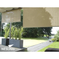 Nesling Rolgordijn Breed 2.48 X 2.4m - Zwart -Tuinwinkel 1000088260 0103