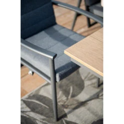 Garden Impressions Jerone Tuinstoel Verstelbaar - Donker Grijs -Tuinwinkel 1000088270 0103