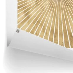 Tuinposter Maan 80x60 Cm Goudkleurig -Tuinwinkel 1000088337 0102