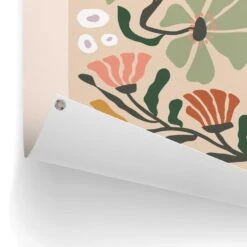 Tuinposter Flower Market 80x60 Cm Roze -Tuinwinkel 1000088346 0102