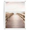 Tuinposter Brug Naar Het Strand 80x60 Cm Beige 2 Tuinposter Brug Naar Het Strand 80x60 Cm Beige -Tuinwinkel 1000088348